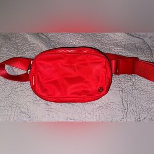 Lululemon Red Belt Bag